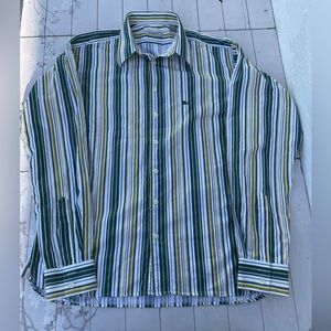 Burberry Multicolor Striped Men's Shirt